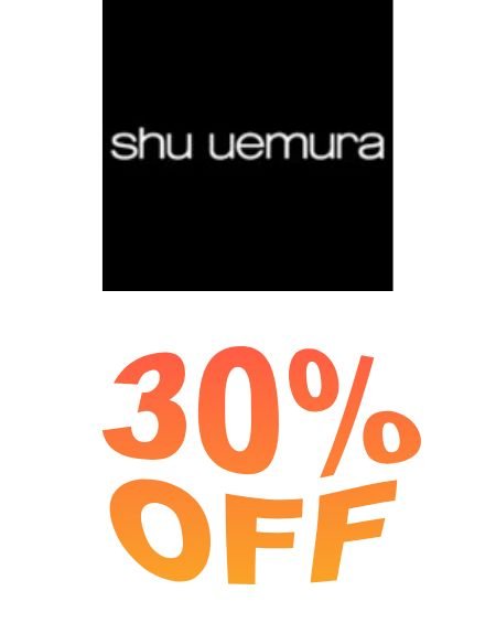 Shu Uemura Coupon Code: Save 30% Sitewide with 'HOLIDAY30'