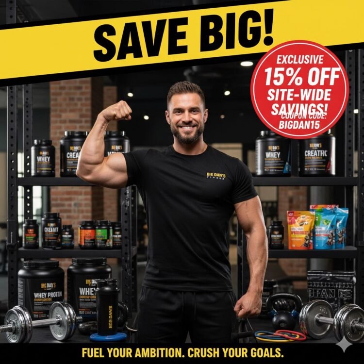 Exclusive 15% Off Big Dan’s Fitness Coupon Code
